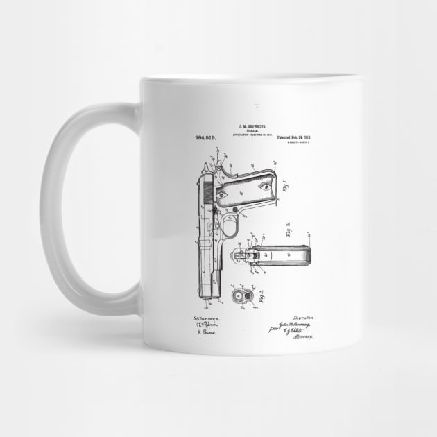 Colt 1911 Patent by Skush™